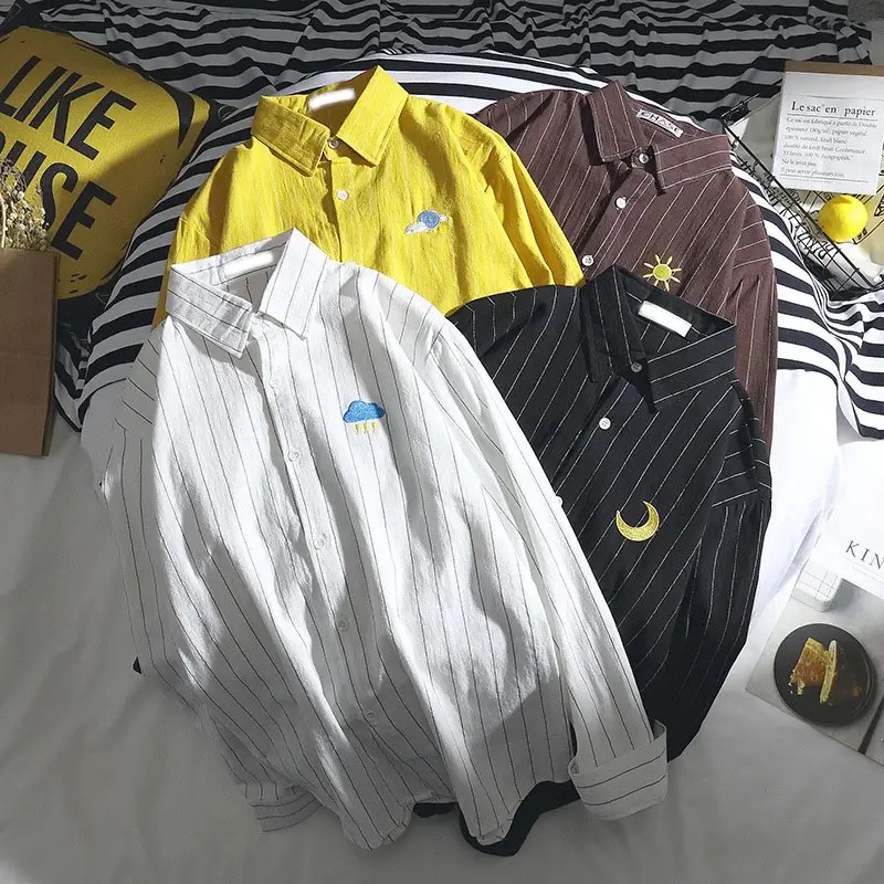 Casual striped shirt