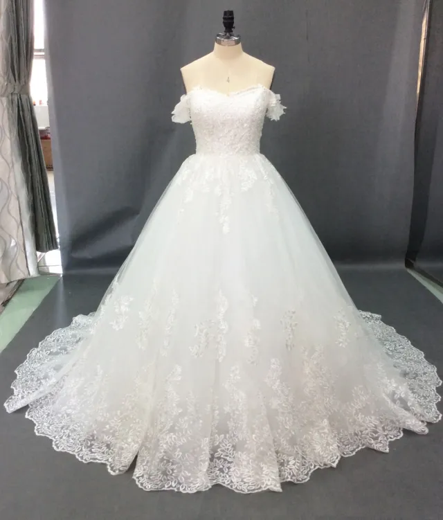 Customized Foreign Trade Master Wedding Dress Beige - Shop at LoveMi