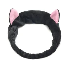 Cat ear headband - Black - View 1