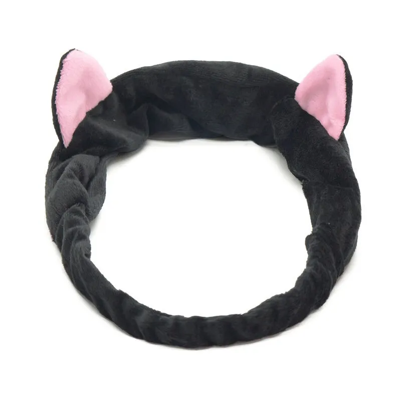 Cat ear headband - Black