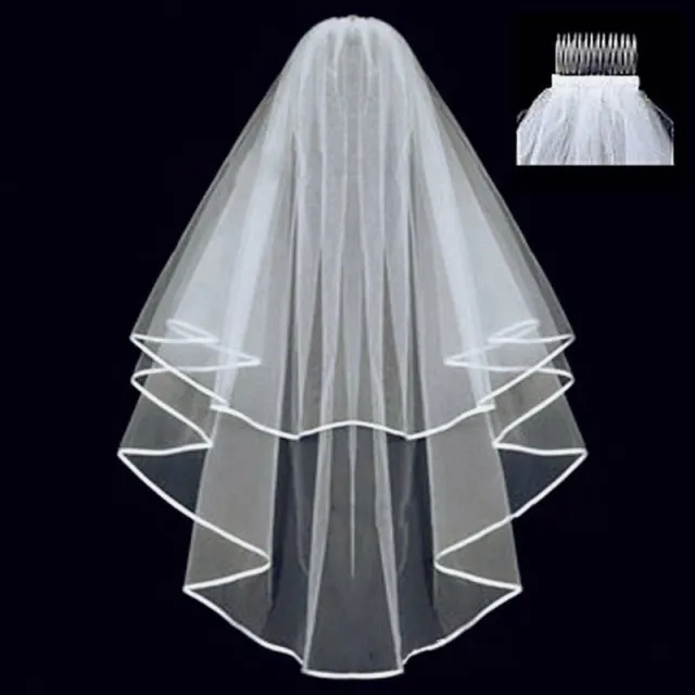 Bridal Knot Wedding Veil Beige - Shop at LoveMi