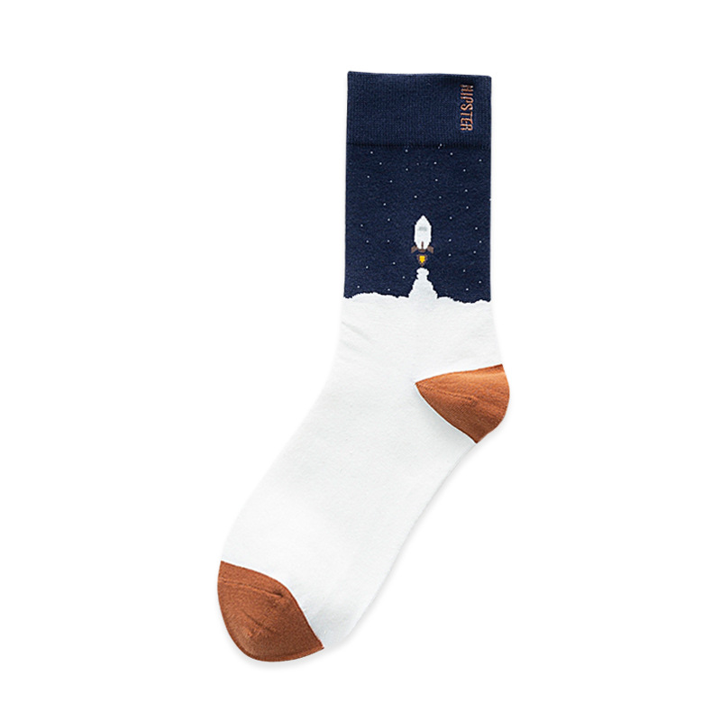 Personality and creativity hit color cotton socks