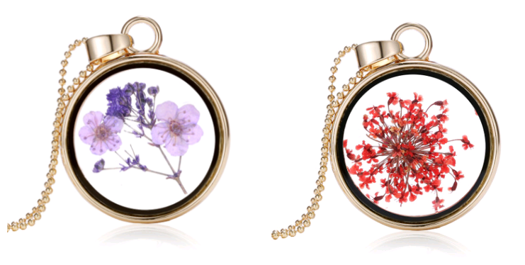 Four-leaf clover necklace