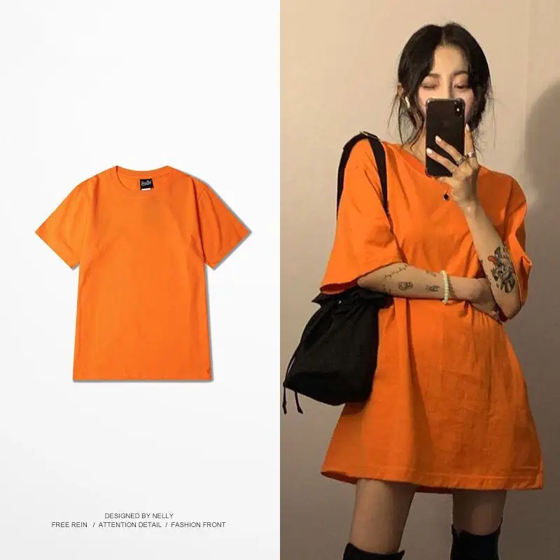 Trendy half sleeve bottoming shirt