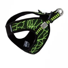 Pet puppy harness - Green - View 1