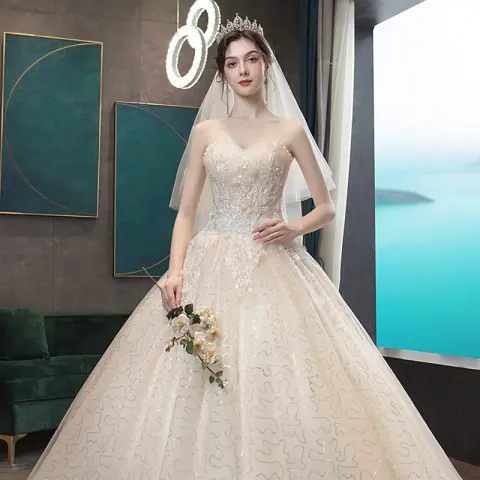 Going Out Sasen Light Wedding Dress