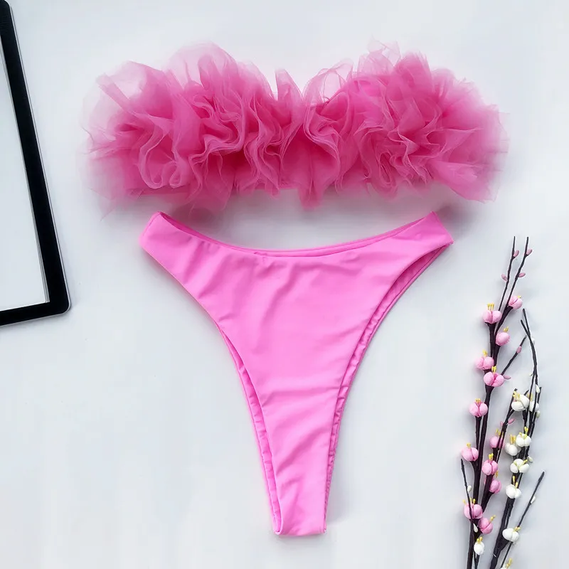 Wrapped bikini - Pink