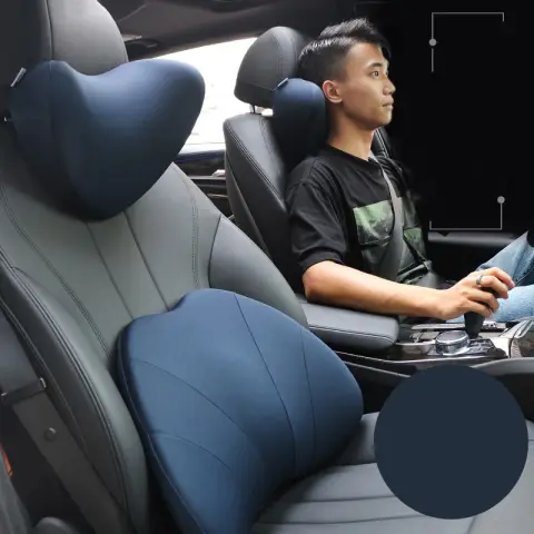 Car Headrest and Neck Pillow