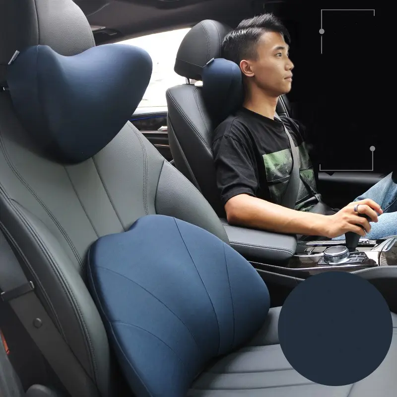 Car Headrest and Neck Pillow