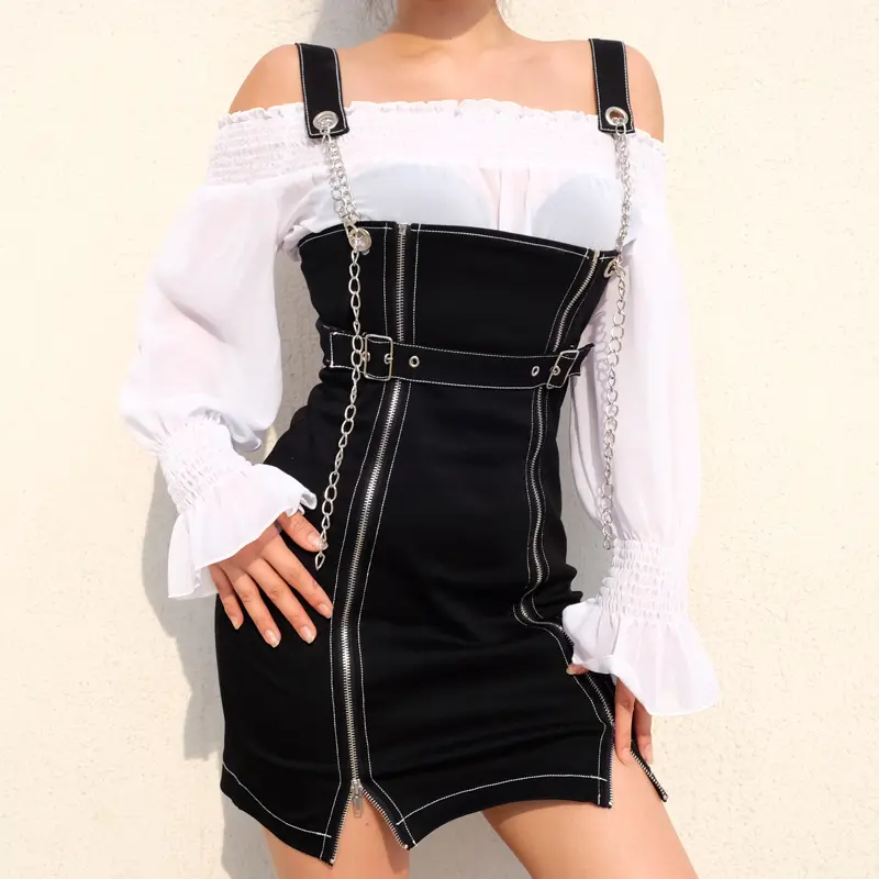 Personalized strap skirt