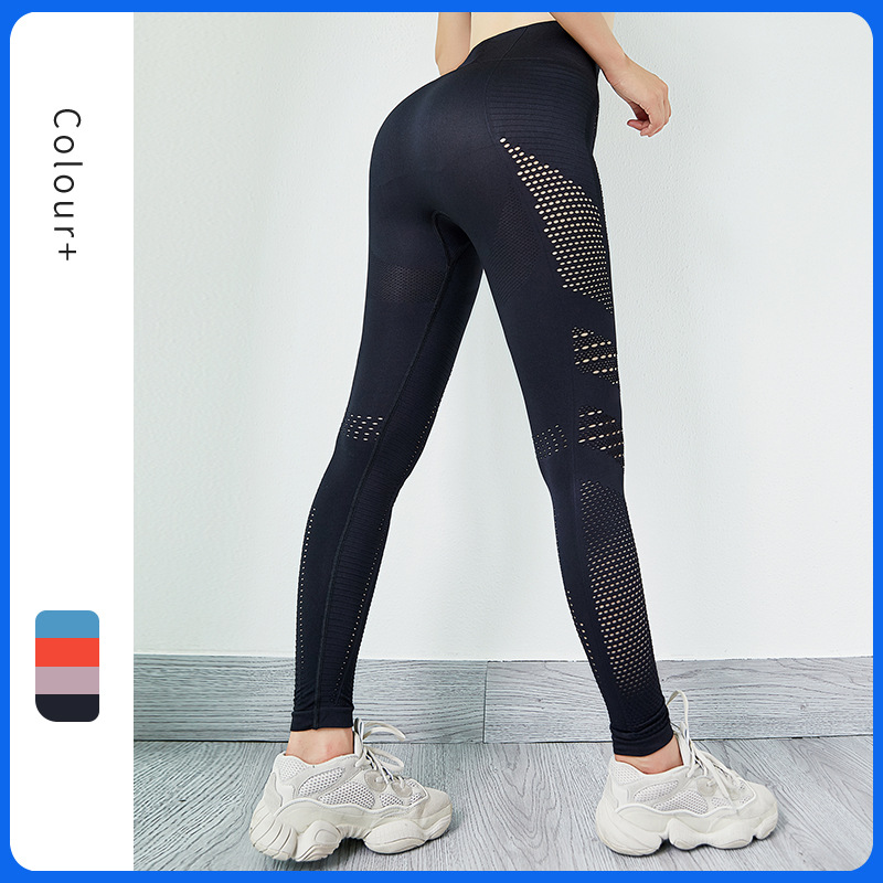Hollow breathable mesh quick-drying pants