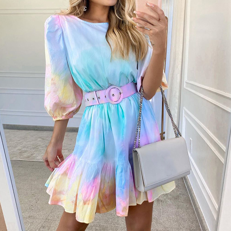 Tie-dye dress