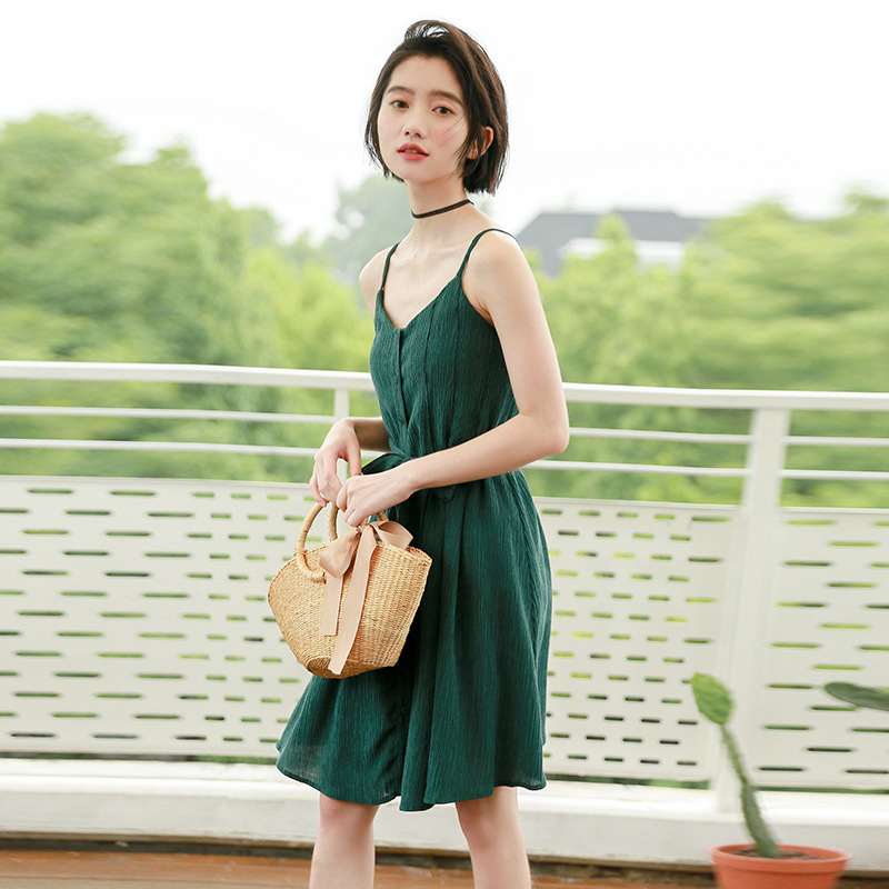 Avocado Green Dress