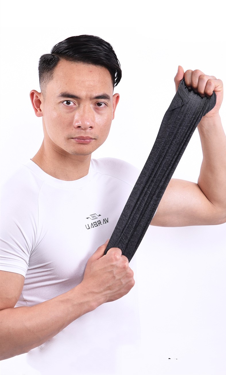 Спортивный головной убор из ледяного шелка