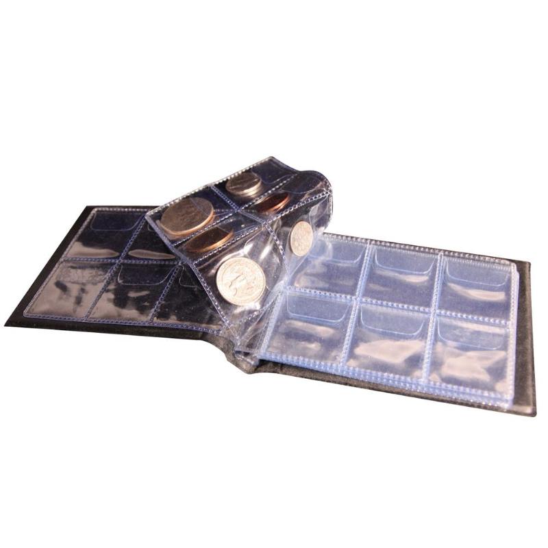 Portable Album Coin Holder Storage