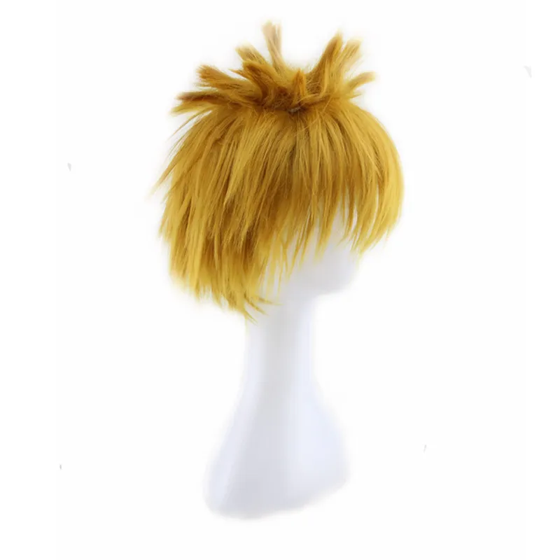 Colour original style back warped hair - Yellow