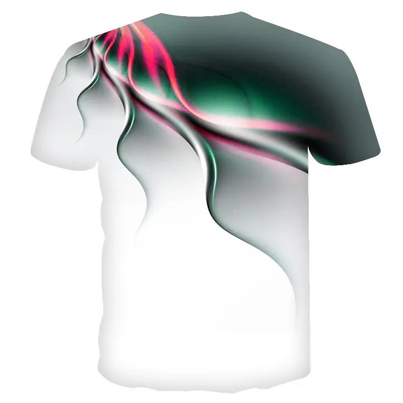 Personalized 3D Digital Printed T-shirt