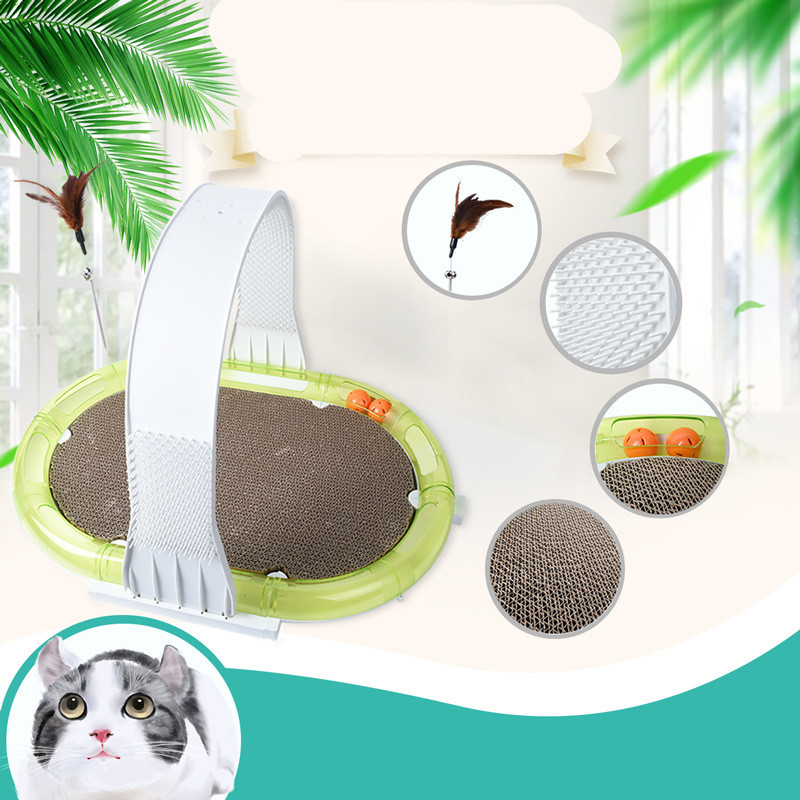 Four-in-one multifunctional pet toy
