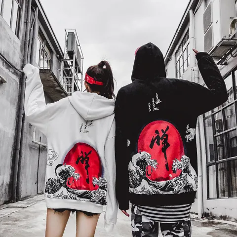 Men Hoodies Party Sweatshirt Loose Hoody