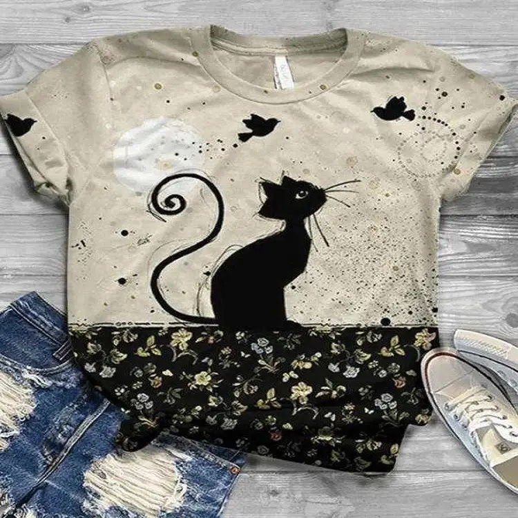 Digital print T-shirt