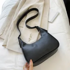 Women's diagonal shoulder bag - Black - View 1
