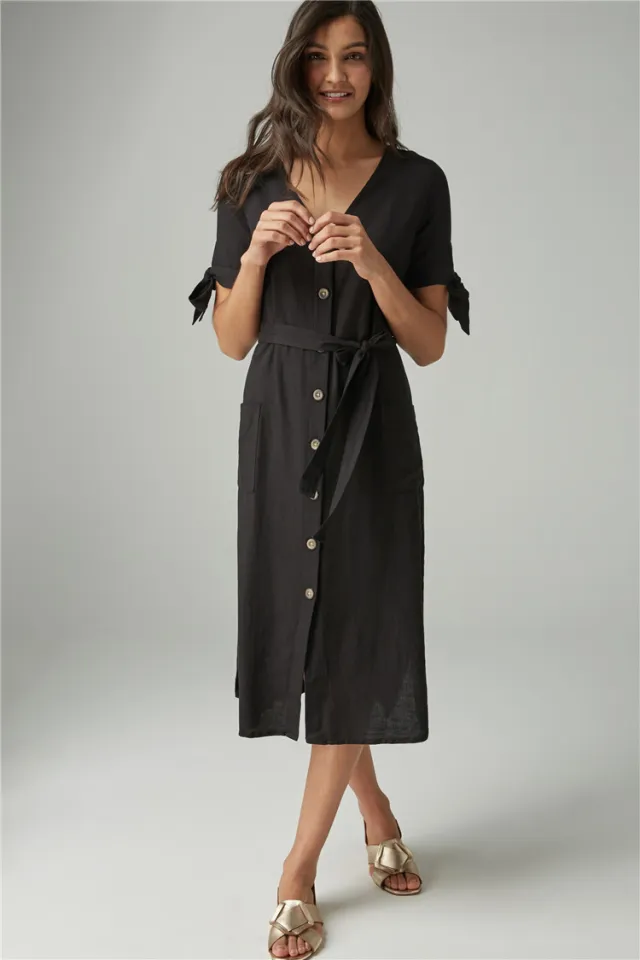 Rayon beach bikini swimsuit blouse Black - Shop at LoveMi