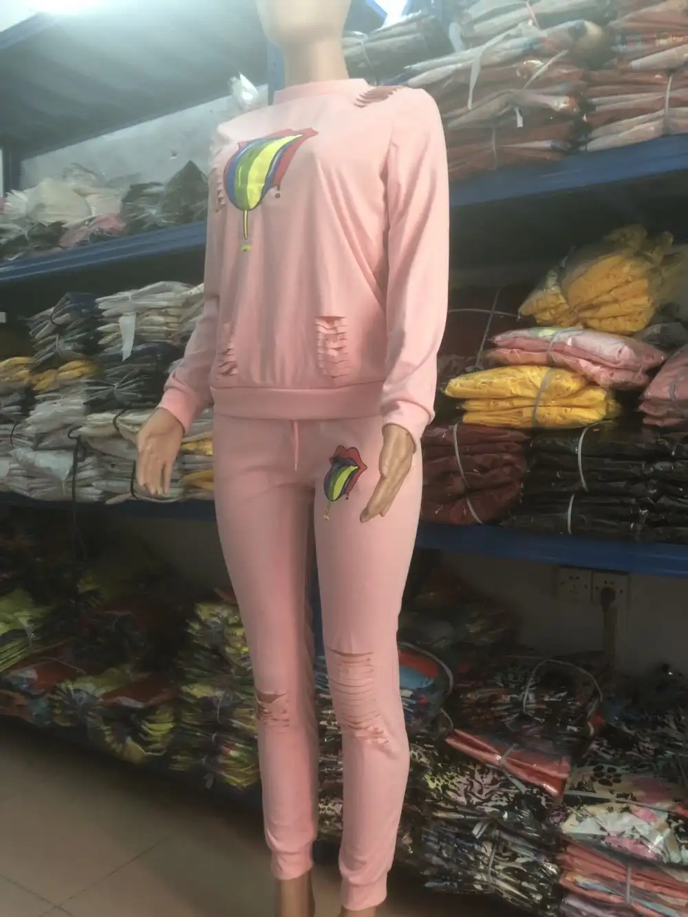 Pure color burnt fashion casual suit
