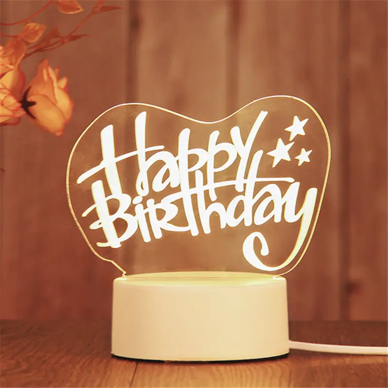 Creative 3d night light
