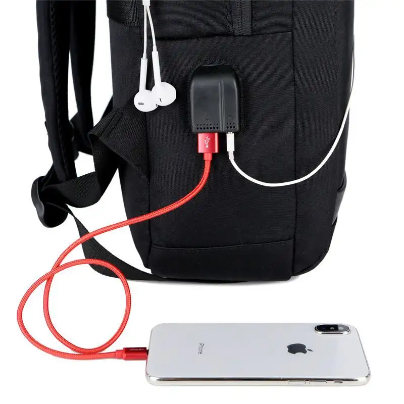 USB multi-function backpack for men's computer