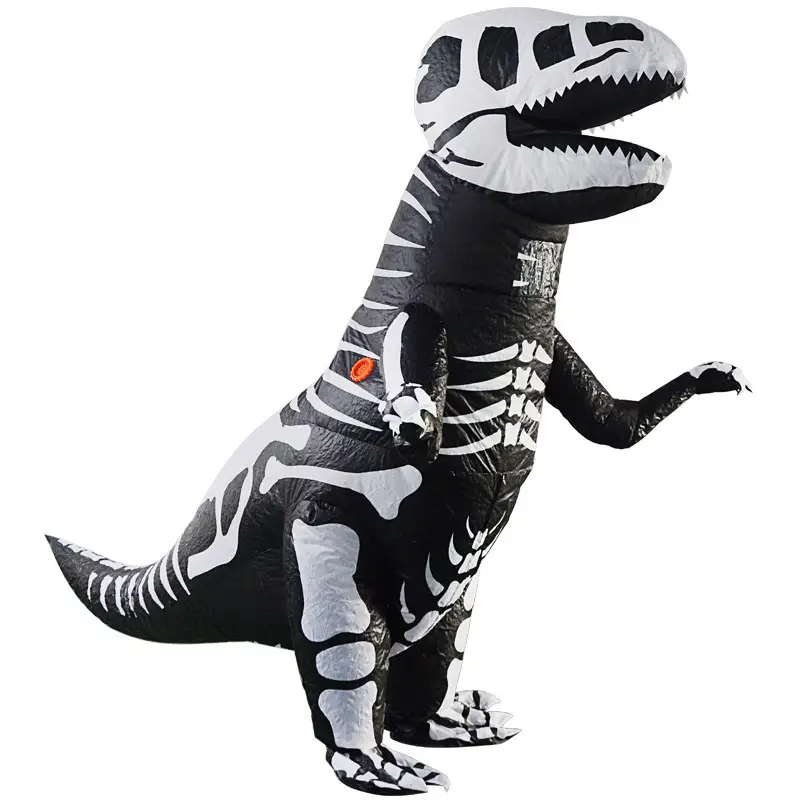 Inflatable Skeleton T-Rex Costume