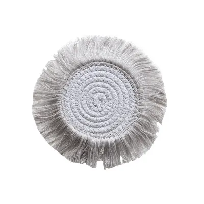 Tassel insulation table mat Grey - Shop at LoveMi
