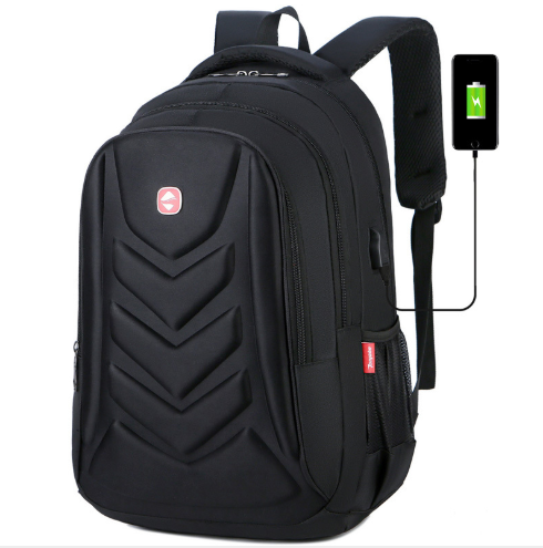 Men's USB Charging Waterproof Laptop Backpack - Picture 3 of 5