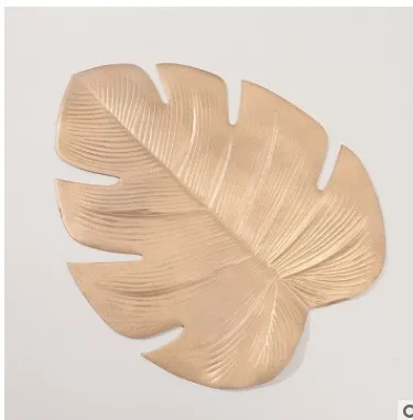 Anti scalding leaf placemat Gold - Shop at LoveMi