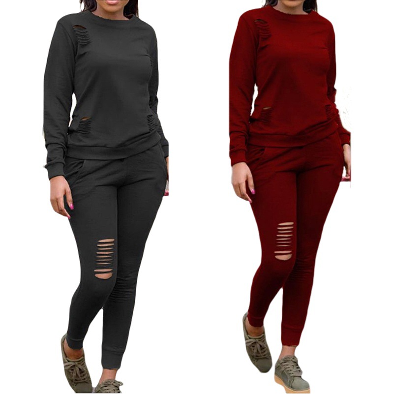 Pure color burnt fashion casual suit