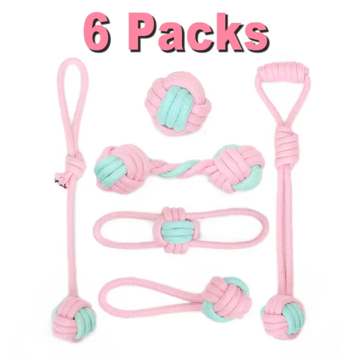 Cotton Rope Dog Chew Toy Pet Small Dog Toy