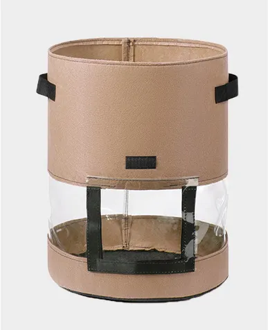 Transparent potato bag in the middle Brown - Shop at LoveMi