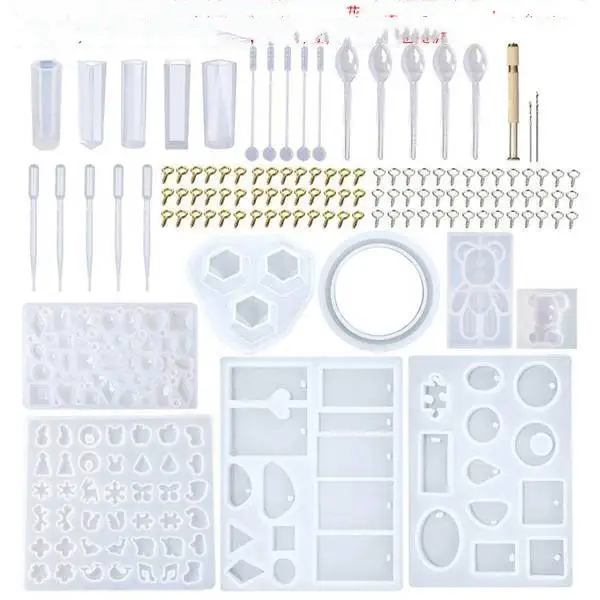 DIY Pendant Rubber Dropping Mould Set