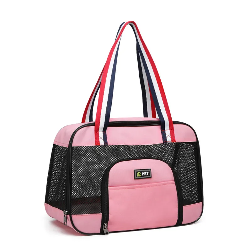 Foldable and breathable pet cat bag - Pink