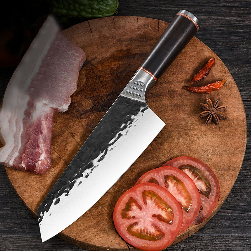 Нож ручной ковки из нержавеющей стали