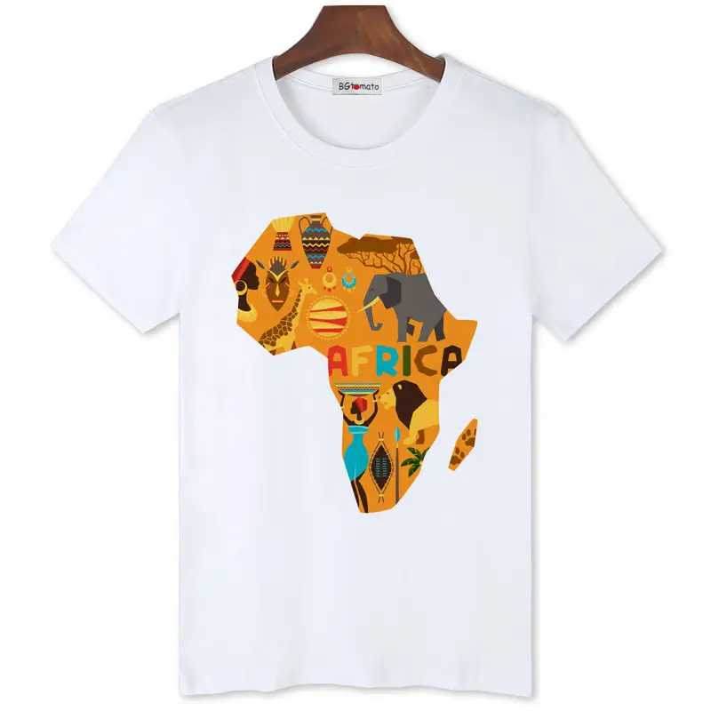 Youth half sleeve creative map t-shirt