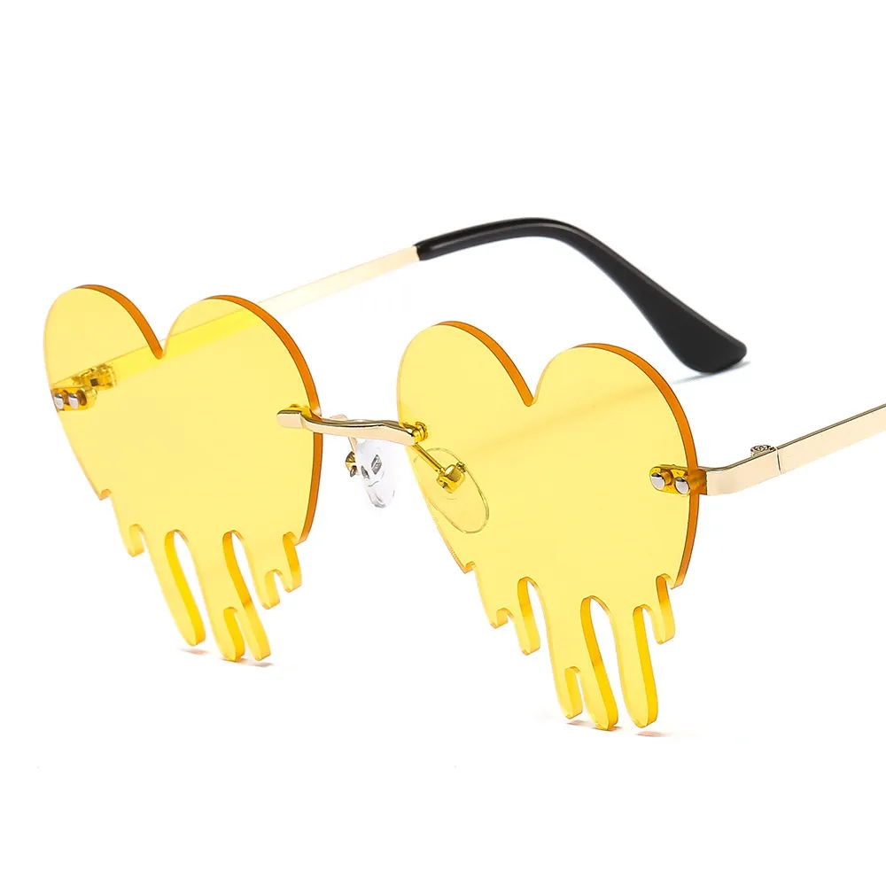 Funny Prom Glasses - Yellow