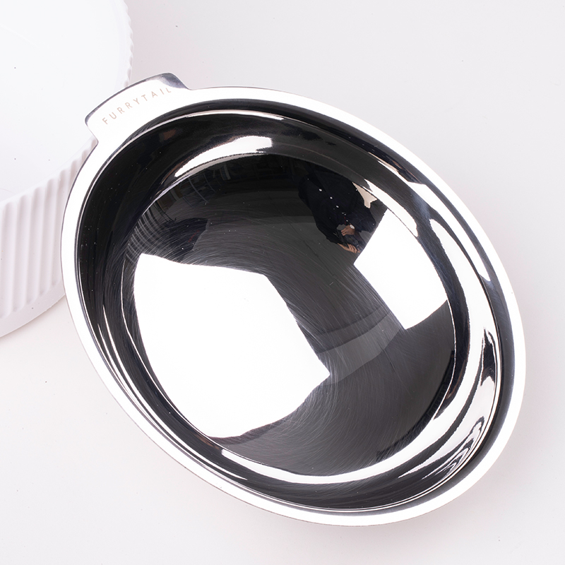 Pet Supplies Dog Food Single Bowl Anti-Tip Cat Tray