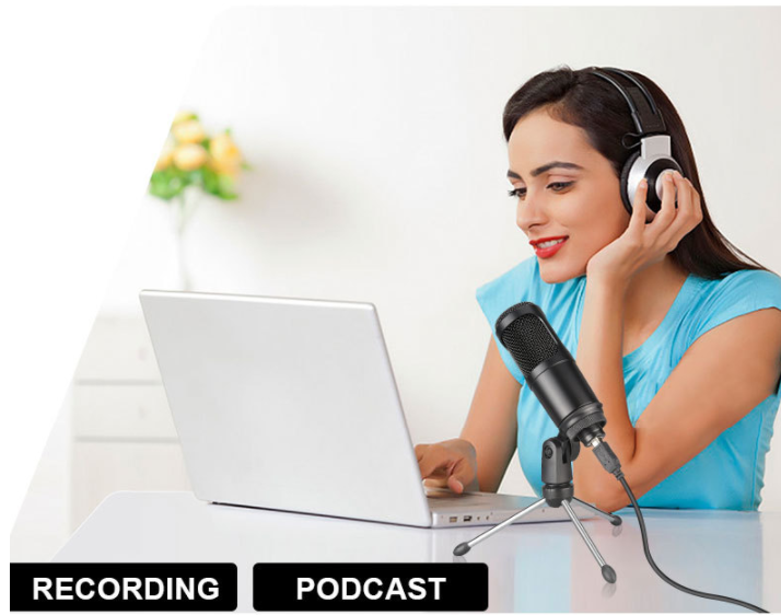 USB Microphone for laptop and Computers for Recording - Image 8