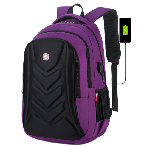 Men's USB Charging Waterproof Laptop Backpack - Picture 5 of 5