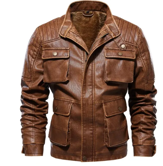 New Men's Leather Clothing