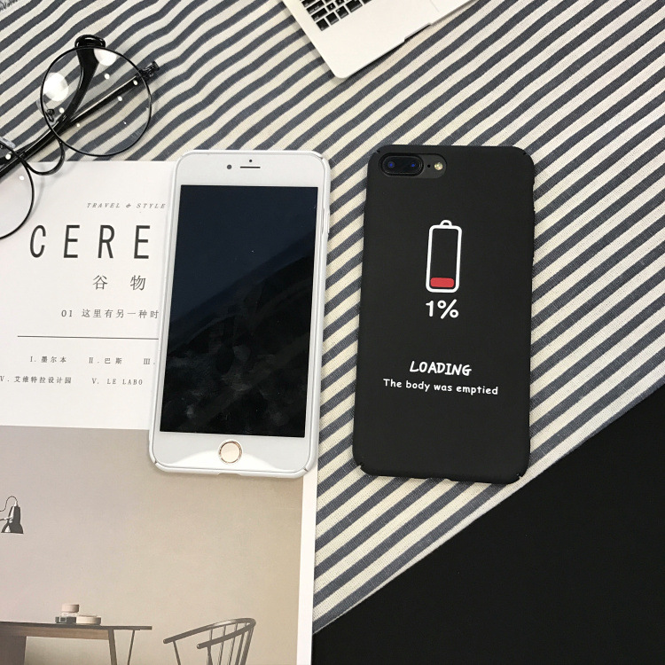 Creative icon battery phone case