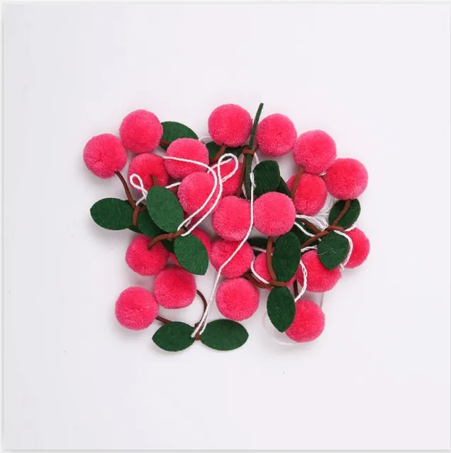 Cherry Banner For Fruit Party Rose Red - Shop at LoveMi