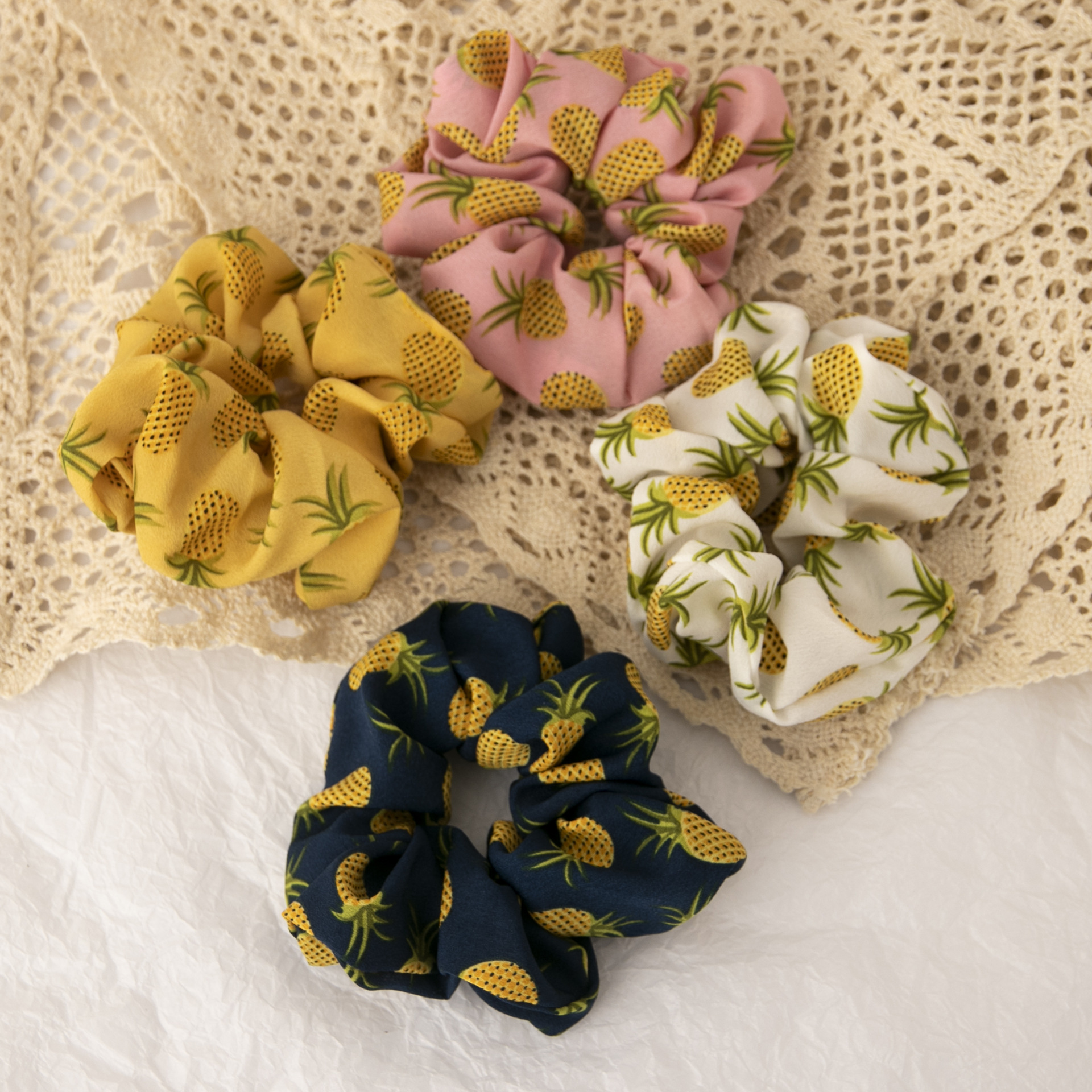 Fat Intestine Hair Rope Wind Sweet Headwear