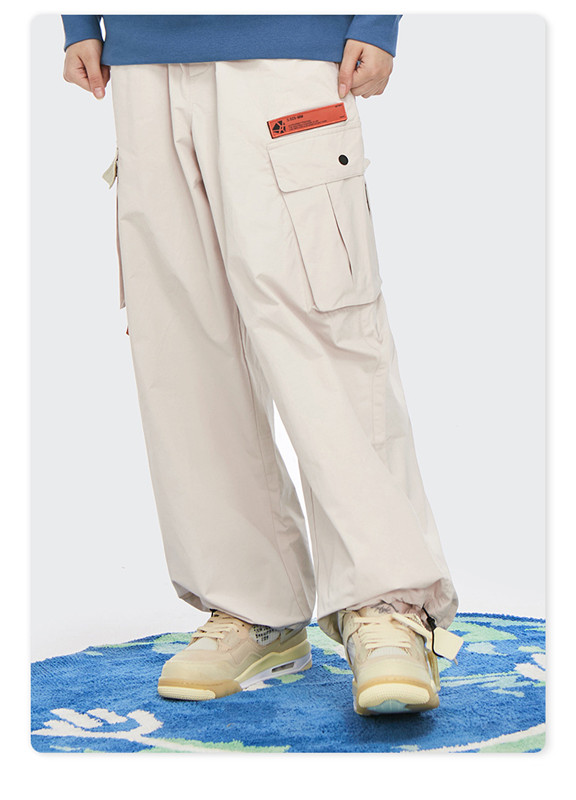 Drawstring drawstring overalls