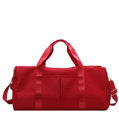 Yoga Fitness bag large capacity travel bag - Red - View 1